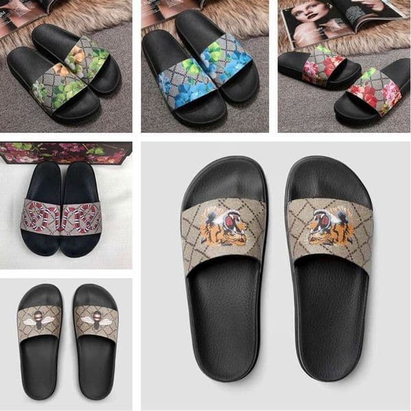 2021 AAA sale fashion Mens Womens Summer Sandals Beach Slippers Ladies Flip Flops Loafers Slides Shoes with box dust bag