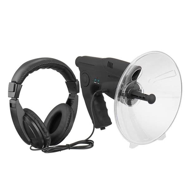 Telescope Binoculars 8X Magnification Sound Ear Bionic Birds Recording Watcher With Headphones Outdoor Listening Bird Device