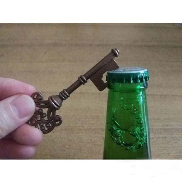 bottle opener key open tool kit gift for guest creative metal zinc alloy vintage style multi colors