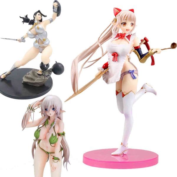 Alphamax Aldra Queens Blade Rebellion HobbyJAPAN Sexy girls Rocket Boy Action Figure japanese Anime PVC adult Action Figure toy H1105