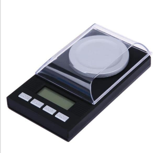 0.001g Electronic Scales LCD Digital Scale 100g/0.001g Jewelry Medicinal Herbs Portable Mini Lab Weight Milligram Scale