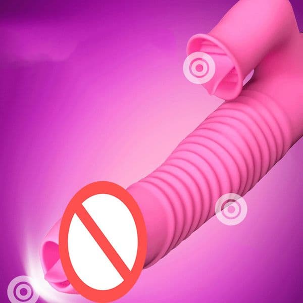 Adult Dildo Vibrator Pussy Licking Vibration Massager G Spot Clitoris Stimulator Massage Stick Fake Penis Recharge Magic Wand Adult Sex Toy Valentine Gift ZL0102