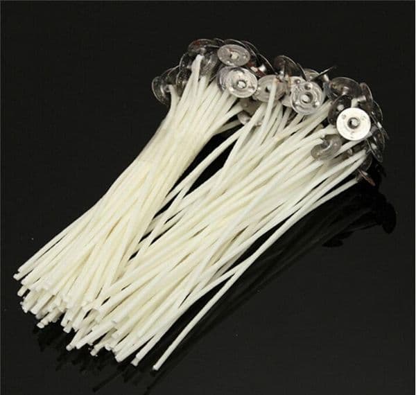 2021 new Durable Candle Wicks Cotton Core Waxed With Sustainers For Diy Making Candles Gifts Suppli