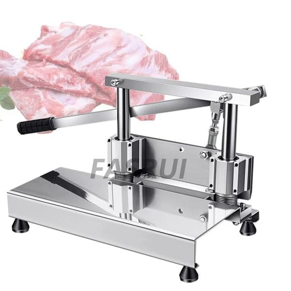 Commercial Meat Cutting Machine Frozen Bone Sawing Maker Manual Chop Trotters Slicer Hand Pressure Meat Cutter