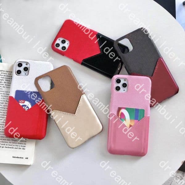 fashion designer phone cases for iphone 15 Pro Max 11 13 12 14 pro max XR XSMax case PU leather shell samsung S23 S23P S20U NOTE 10 20 card holder