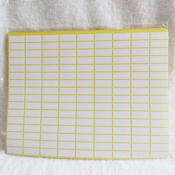 different sizes free shipping latest blank white office printer paper self adhesive sticker label,classfy handwritting sticker