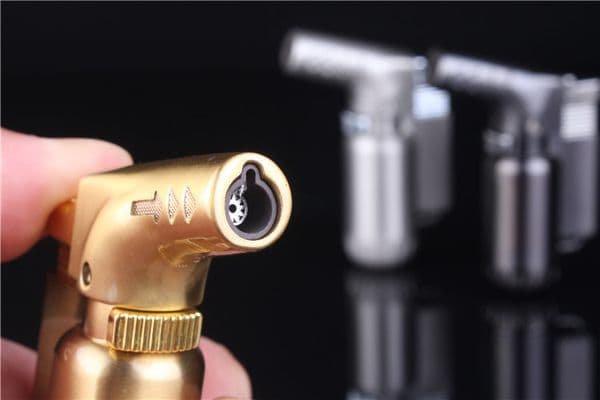 high quality Butane jet flame torch lighter Windproof Cigar lighter Welding Gun Refillable Butane Gas Lighter dhl free
