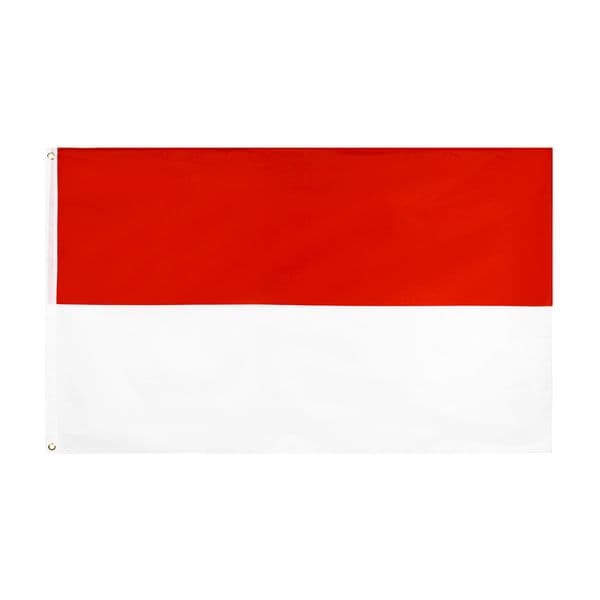 90x150cm Hesse Mc Mco Monaco ID IDN Indonesia Flag