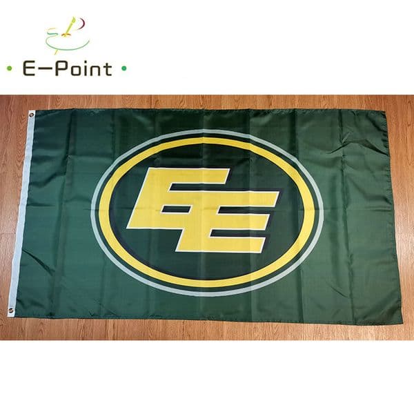 CFL Edmonton Eskimos Elks Flag 3*5ft (90cm*150cm) Polyester Banner decoration flying home & garden Festive gifts