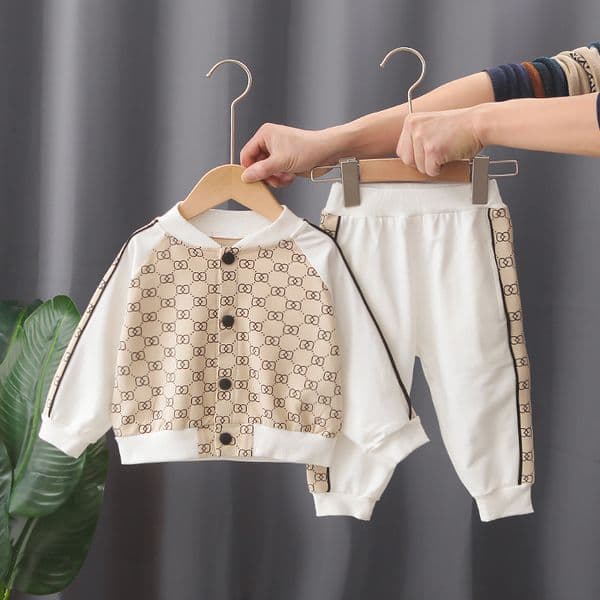 Sets Sets Cotton Spring Clothing Autumn Sport Baby Kids Boy Tracksuits Kids Long Sleeve T ShirtPants 2 Pcs Suit 0-5yrs Boys Sets