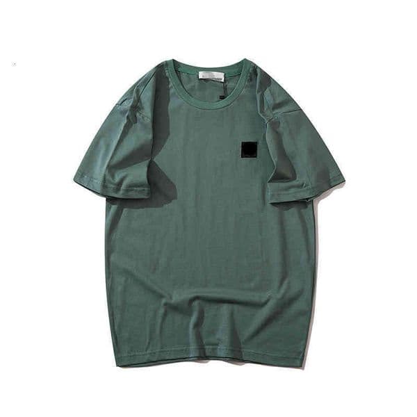 Men's Polos New Printed Tees Men Shorts Cotton T-Shirt Male Short Sleeve O-neck Tops