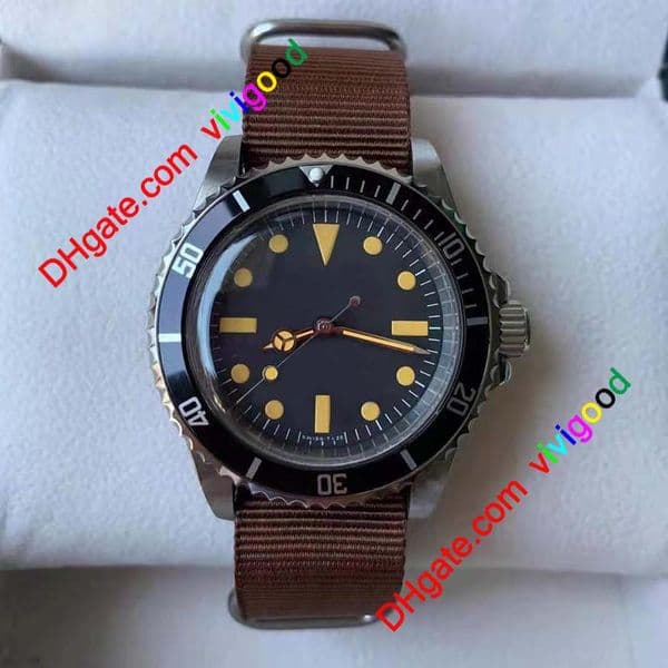 2 Style New Comex Black Dial Automatic Mens Watch Steel Case Ceramics Bezel Leather Strap High Quality Gents Watches