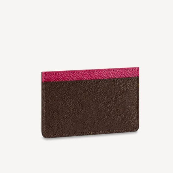 Original Designer Card Holders Cover protective Wallets Women Mini Coin Purse Leather Classic Brown flower Luxury Cards slot Wallet With box