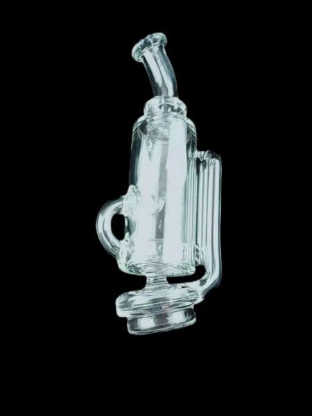 clear wine peak Glass hookah, oil rig bong, welcome to order