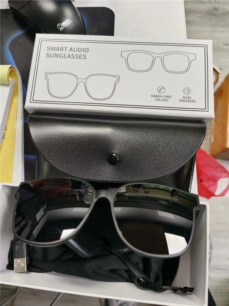Multifunctional 2 In 1 Smart Glasses Audio Sunglasses Wireless Bluetooth Headset Headphone Hands-free Calling Dual Speakers SG001 item
