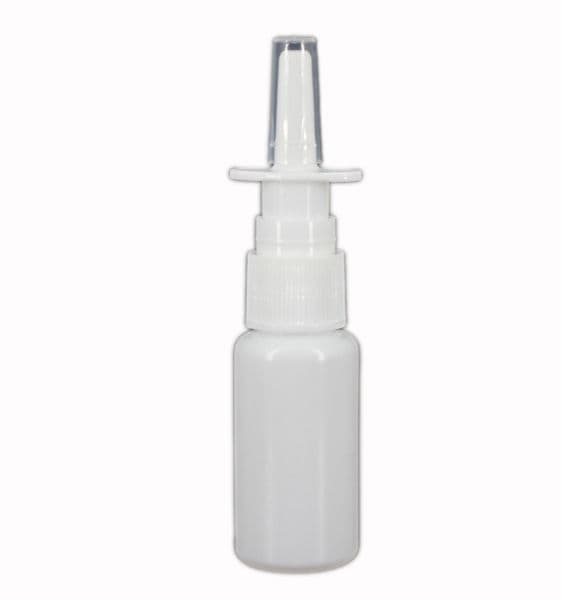 2021 new 10ml White Empty Plastic Nasal Spray Bottle 10ml Nasal Atomizers