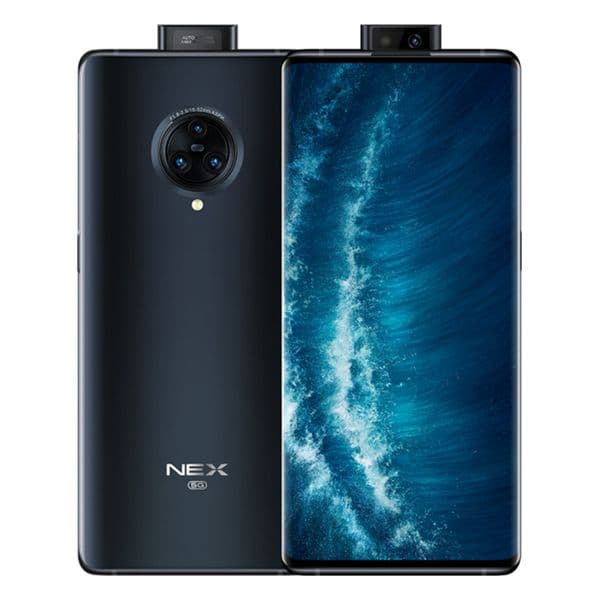 Original VIVO Nx 3S 5G Mobil 8GB RAM 256GB ROM Snapdragon 865 Octa Cor 64MP AR OTG NFC 4500mAh Android 6.89 AMOLED Full Scrn Fingrprint ID Smart Cll