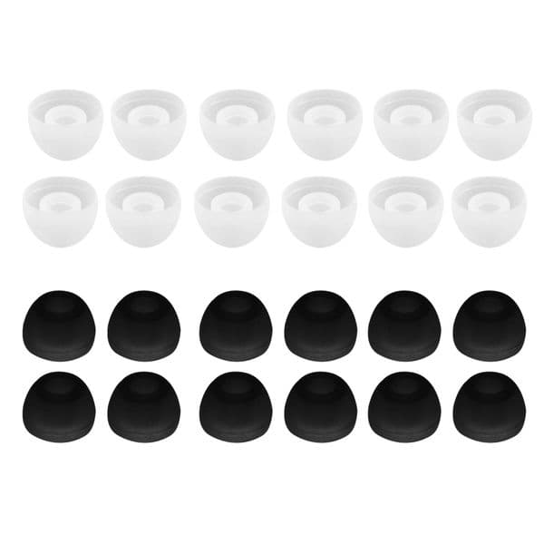 Universal Silicone Earbuds Eartips In-Ear Earphone Cover Case Cap Replacement Earbud Bud Tips S/M/L 4.5mm 24pcs/lot