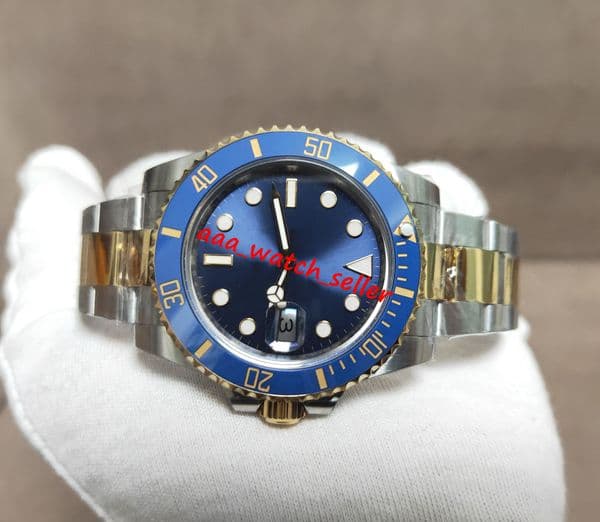 BP Factory Master Luxury mens watches 40mm 116613 116613LB two tone gold&steel ceramic bezel 2813 movement 316L SS luminous sapphire sport diving wristwatches