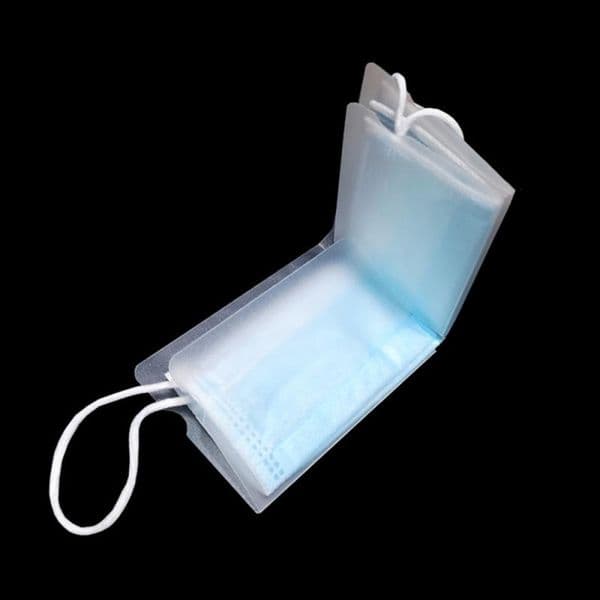 1PCS Mask Storage Clip Foldable Storage Manager Portable Holder Folder MASK Storage organizer home Clip Holder