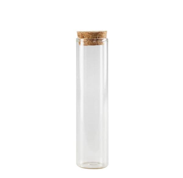 2022 new Wholesale- 30*120mm 60ml Glass Bottles Vials Jars Test Tube With Cork Stopper Empty Glass Transparent Clear Bottles 24pcs/lot1