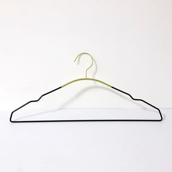 Gold Black Metal Clothes Hangers Closet Storage Rack for Suit Coat Outdoor Clothes Drying Rack