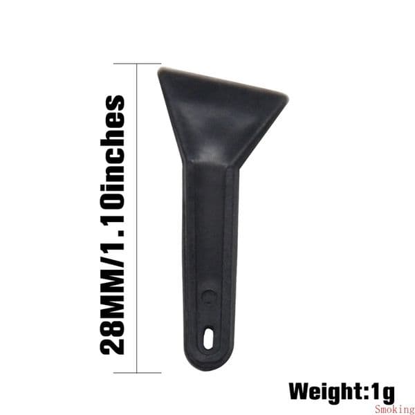 Plastic Brush for Tobacco Smoking Pipe Cleaner 28MM Herb Grinder Cleaning Dry Herbal Catcher Cut Tool Grinders Pollen Kief Keef Scrapers Accessories Black