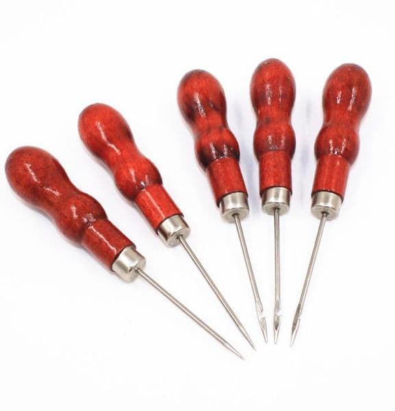 2021 Pin Punching Hole Maker Stitching Overstitch Sewing Tools High Quality Leather Craft Cloth Awl Tool DHL Shipping Free