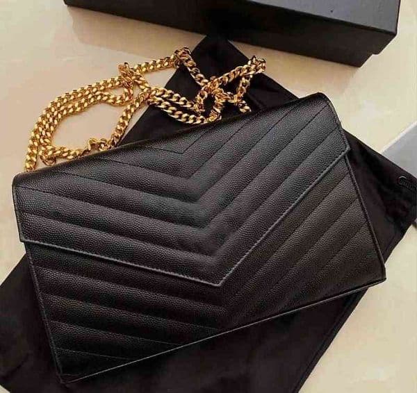 designer ENVELOPE bag crossbody Female tote purse women leather fashion handbags luxurys sheepskin Shoulder chain Bags