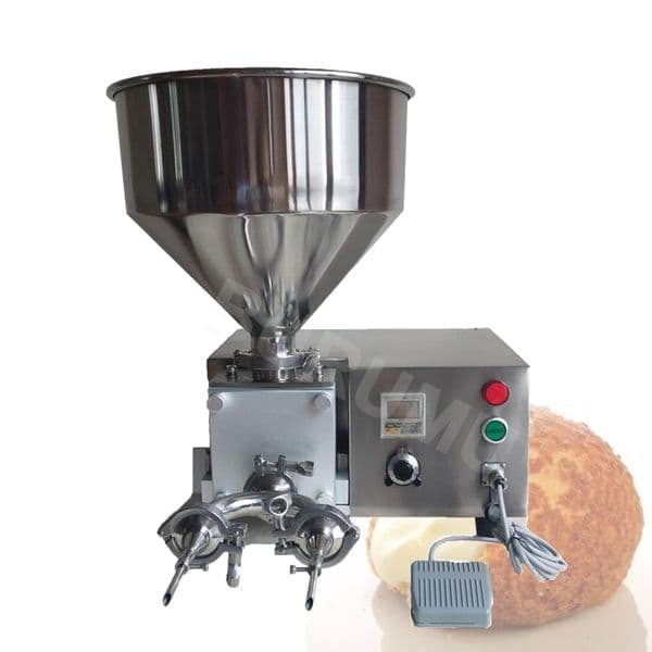 Cake Cream Jam Chocolate Filling Machine Cup Cake Injecting Filling Machine Pastry Stuffing Chocolate Injector Filler