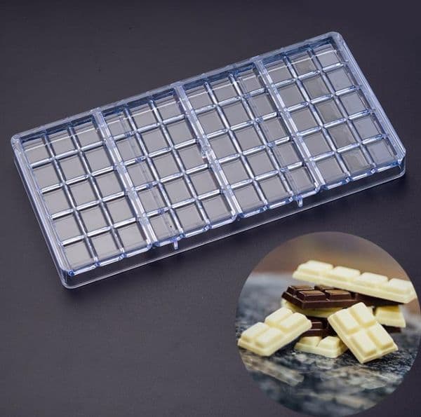 15 Grid Polkadot Mushroom Chocolate Mould Multiverse Milk Chocolate Bar Mold SN6717