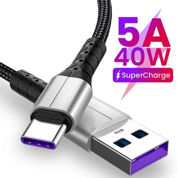5A USB C Fast Charging Type-C Data Cable For Xiaomi 11 Pro Huawei Samsung Micro USB Quick Charger Wire Phone Cord 1/1.5M