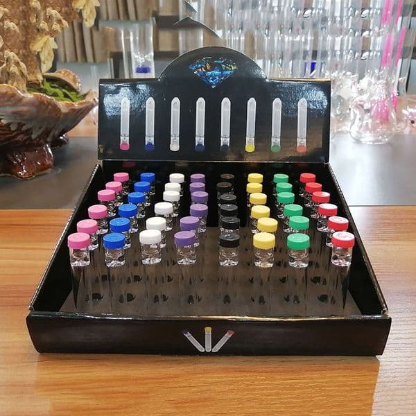 Portable High Transparency Glass Smoking Pipes With Lid Heat Insulation Glass OG Tube Straight Pocket Hand Pipe Tobacco Cigarette Holder Smoke ZL0694