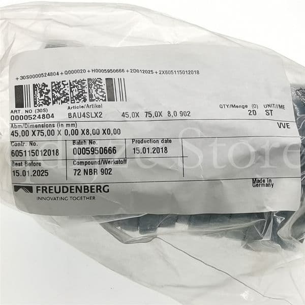 CFW oil seal bearing BAU4SLX2 45X75X8 Double NBR seals 45-75-8