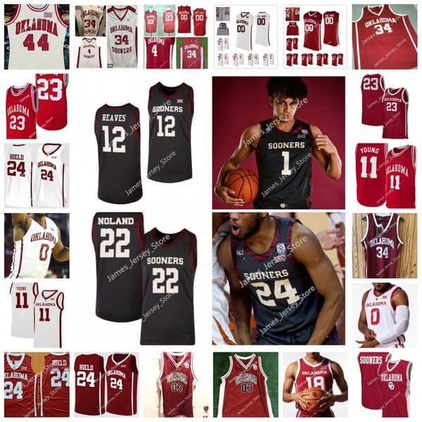 Buddy Hield Custom Oklahoma OU Stitched Basketball Jersey Jamal Bieniemy 21 Kristian Doolittle 1 Rashard Odomes 5 Marvin Johnson Jalen Hill Tanner Groves Trae Young