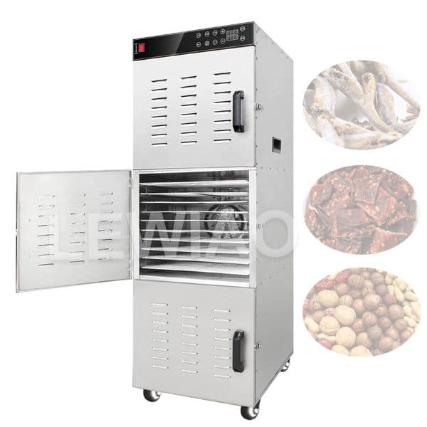 30 Trays Commercial Dehydrator Fruit And Vegetable Dryer Machine Industrial Food Dehydration Meat Drying Oven Equipment