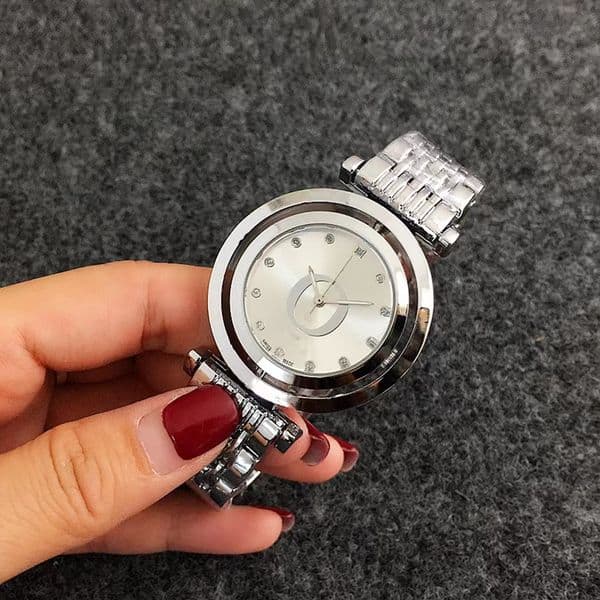 women watches rose gold silver and gold quartz watch Rotary style Wristwatches for ladies Girl Valentine's present Christmas Mother's Day Gift