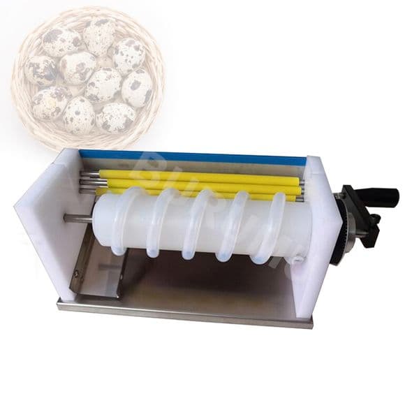 60kg/h New Type Manual Sheller Eggs Husk Machine Boiled Bird Egg Peeler