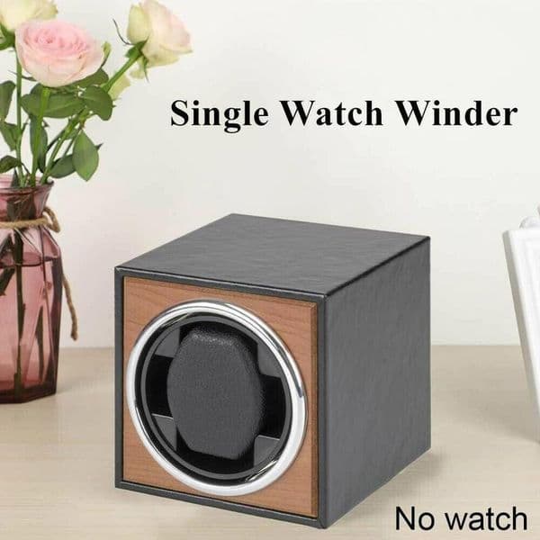Watch Winders Winder For Automatic Watches New Version 46 Wooden Watch Accessories Box Storage Collector High Quality Vertical Sh