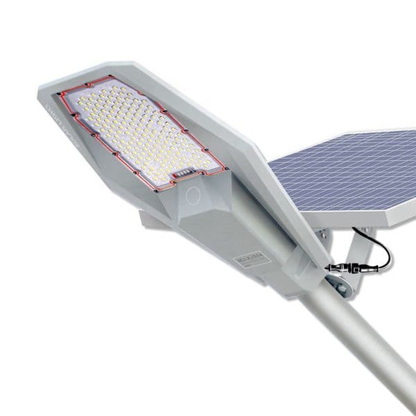 IP65 100W 200W 300W 400W LED Solar Street Light With Pole Outdoor Solar Landscape Light Interstellar Warrior Solar Lamps
