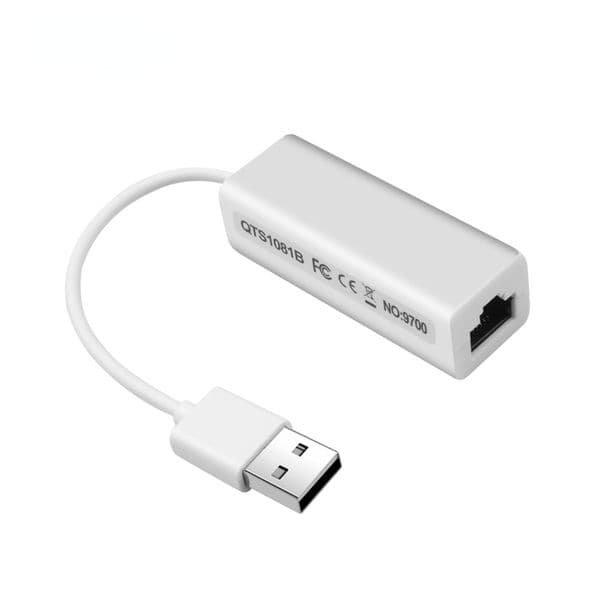 USB 2.0 to RJ45 100Mbps LAN Ethernet Network Adapter For Laptop Tablet Computer