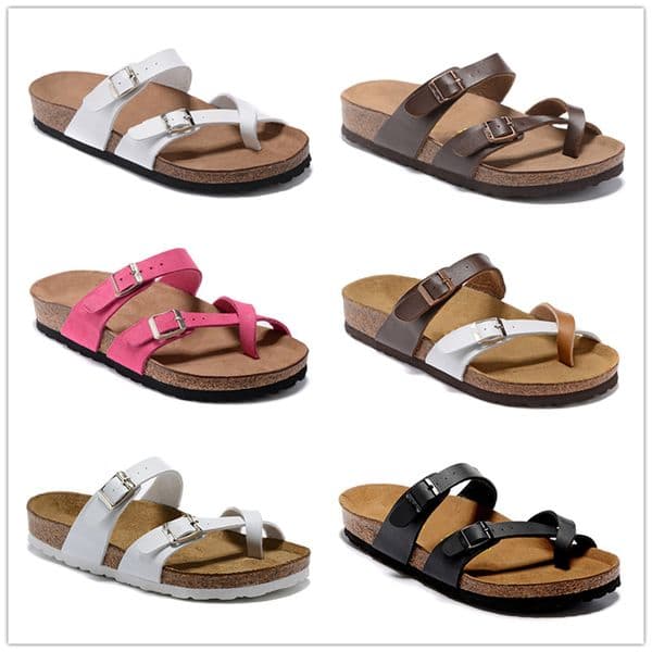 Mayari Boston Cork slippers Mens Womens Fashion Rubber Slides Beach Sandals With Pearl Tiger Snaker Flower Outdoor Casual Slippers Flip Flops