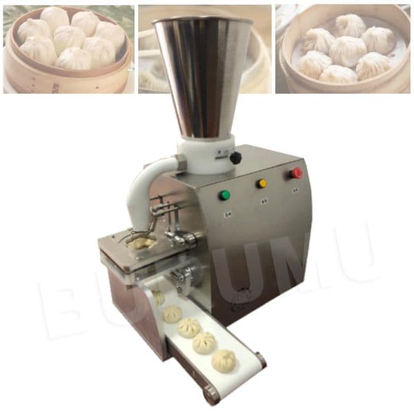 900-1200pieces / Hour Momo Filling Making Machine Steamed Bun Machine For Canteens