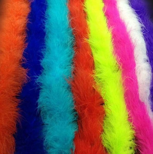 Whole2M Marabou Feather Boa For Fancy Dress Party Burlesque Boas Costume Accessory