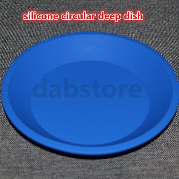 Wholesale-Silicone Mat Jar Slick Pad No Stick Shatter Proof Tool Nonstick Butane Oil Vacuum Chamber Degassing Wax Dish