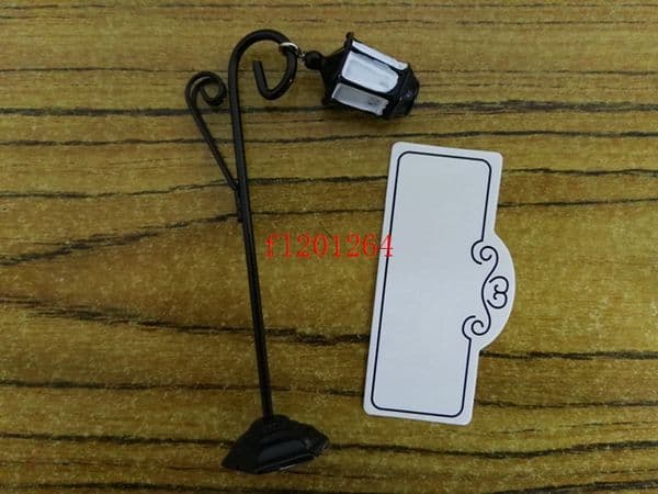 Free Shipping Bourbon Street Streetlight Wedding Place Card Holder Wedding Favors Gifts Party Accessory Decoration Supplies