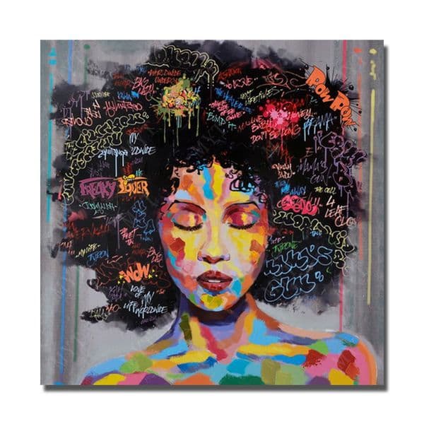 Modern Design Women Oil Painting Bedroom Wall Decor Hand Painted Modern Pictures on Canvas Figure Painting No Framed