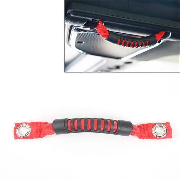 Roof Handle Grab Handle with Hole For Jeep Wrangler 2007-2017 4 pcs Oxford Cloth Car Interior Accessories