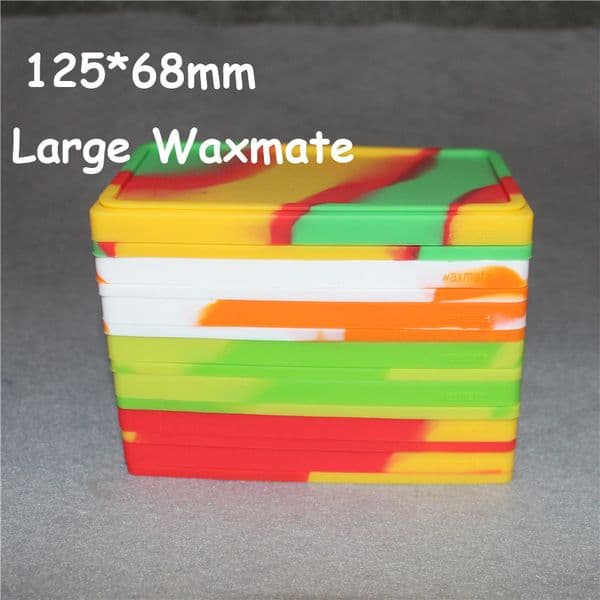 10 pieces bho silicone wax mate silicone jar dab wax container better quality silicone container for wax oil dabber tool DHL