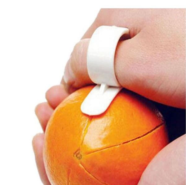 Creative Kitchen Gadgets Cooking Tools Mandarin Orange Peeler Parer Finger Type Cleverly Open Orange Peel Orange Device WJIA011